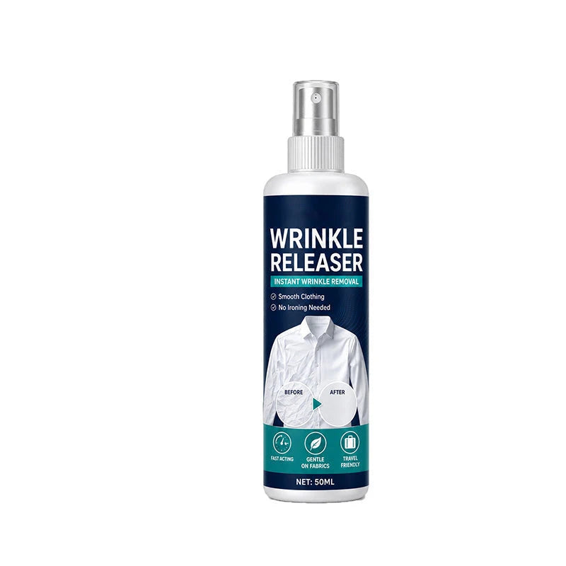 Instant Wrinkle Release Spray. (Pack Of 2 Bottles)(50 ML Each)